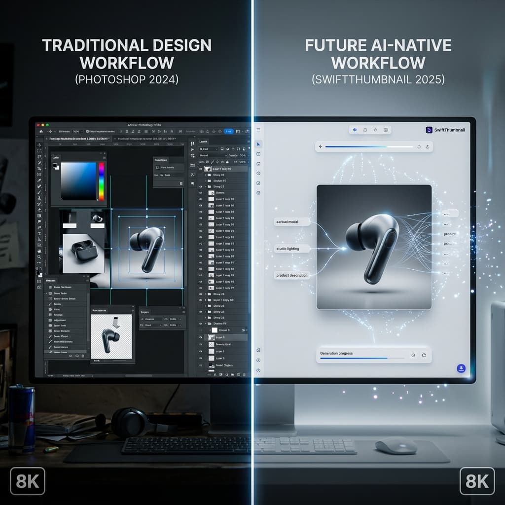 The AI Singularity: Why 'Traditional' Designers are Losing the CTR War